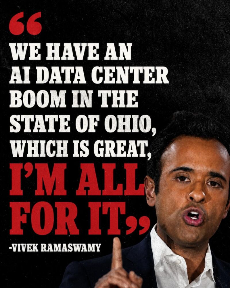Image for the Tweet beginning: Let’s be clear: Vivek Ramaswamy