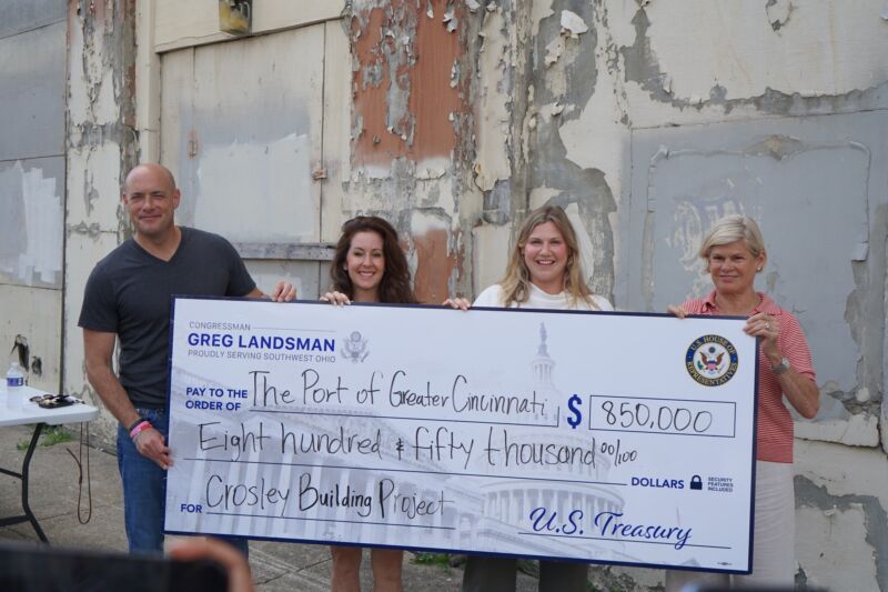 Image for the Tweet beginning: We delivered $850,000 to the