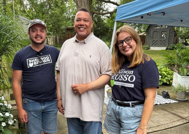 Image for the Tweet beginning: A busy weekend! Ohio Dems