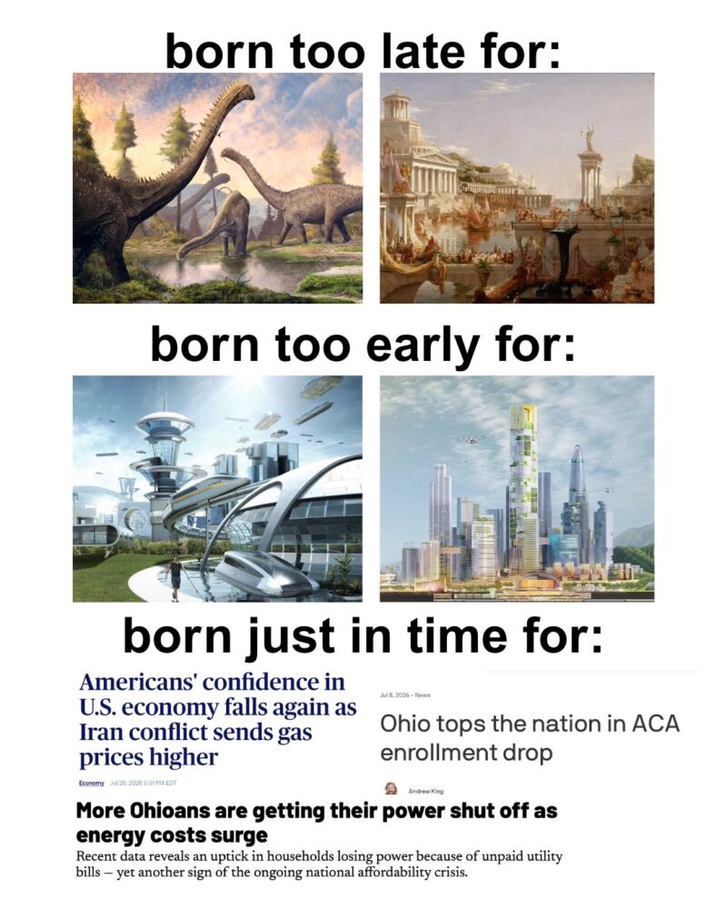 Image for the Tweet beginning: Born just in time for