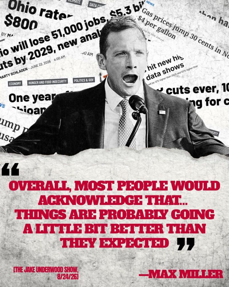 Image for the Tweet beginning: Ohio families are struggling... things