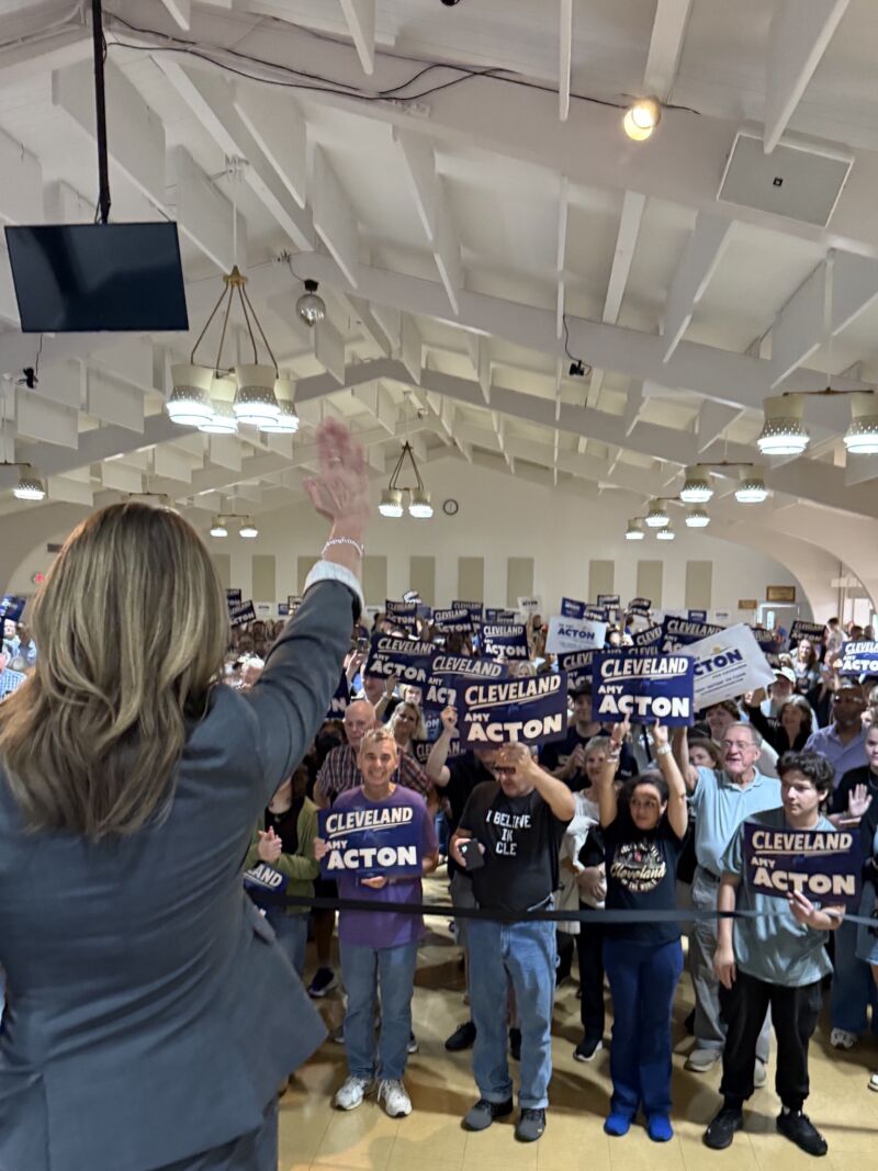 Image for the Tweet beginning: We’re in this together, Cleveland!