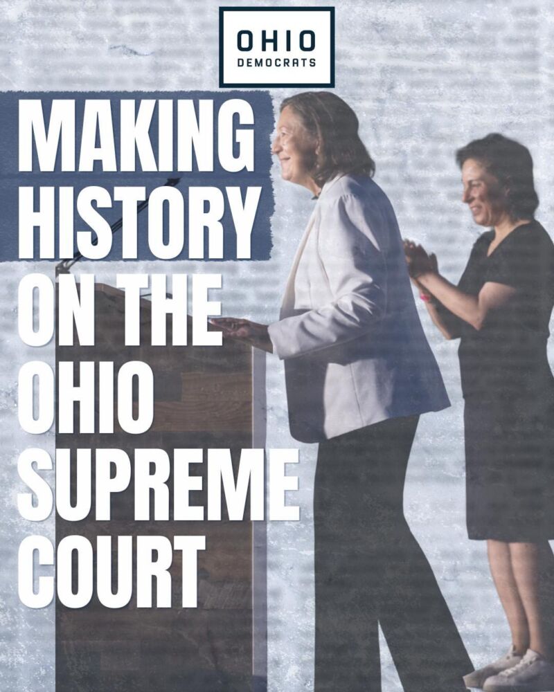 Image for the Tweet beginning: Justice Jennifer Brunner and Judge
