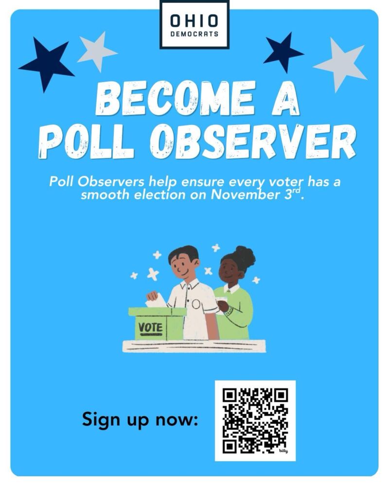 Image for the Tweet beginning: Poll Observers are key to