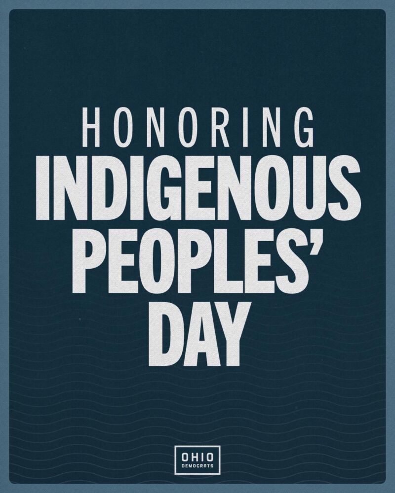 Image for the Tweet beginning: On Indigenous Peoples' Day, we