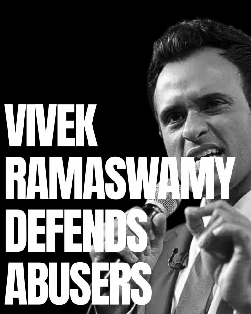Image for the Tweet beginning: Vivek Ramaswamy has not just